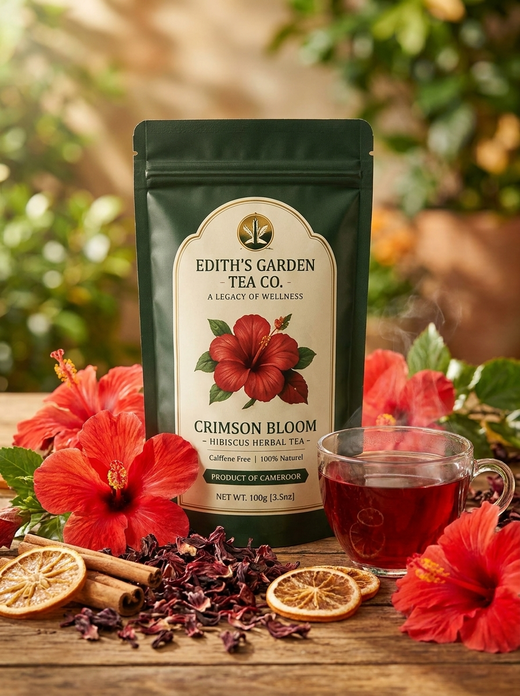 Crimson Bloom - Hibiscus Herbal Tea