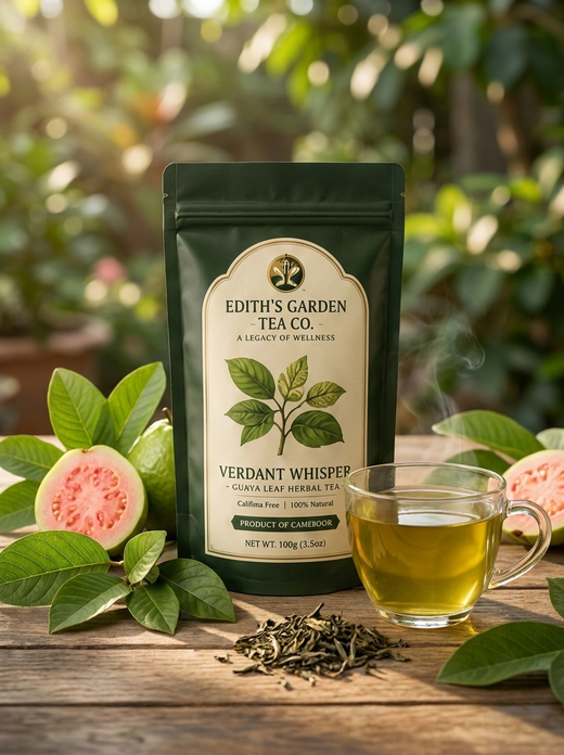 Verdant Whisper - Guava Leaf Herbal Tea